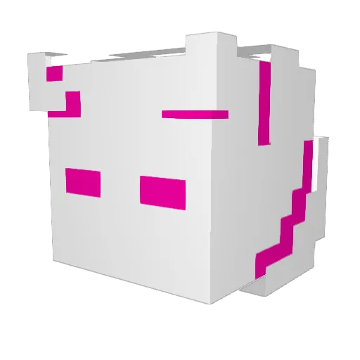 Fedex93 Minecraft avatar head, 3D render