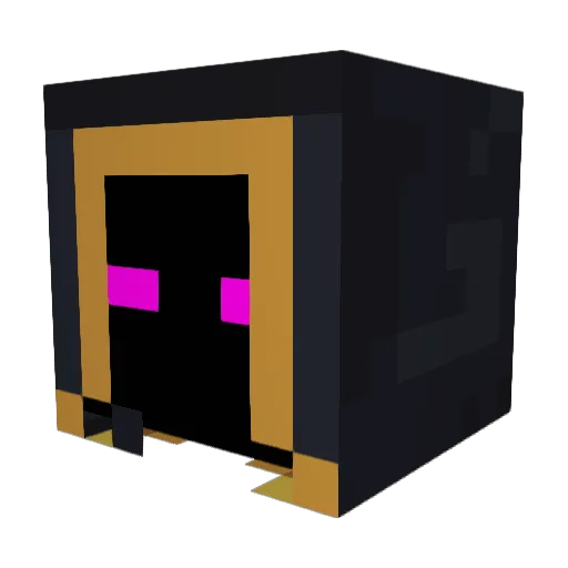 FedorDK Minecraft avatar head, 3D render