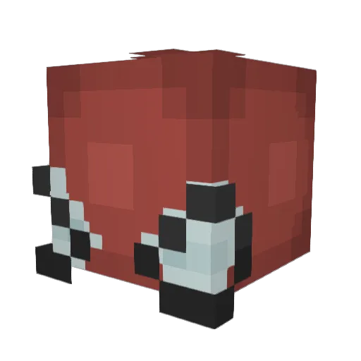 Fedris7890 Minecraft avatar head, 3D render