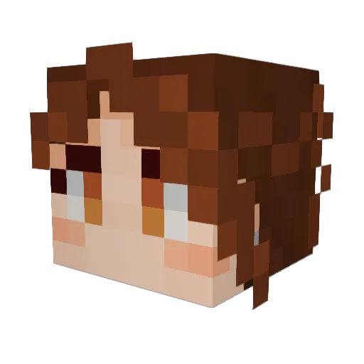FeelOhSophie Minecraft avatar head, 3D render