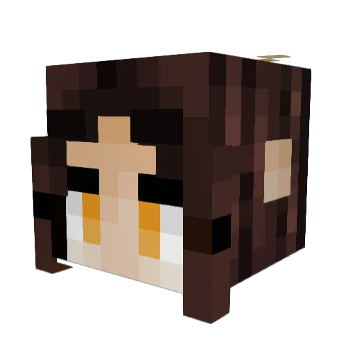 FeelingCelery32 Minecraft avatar head, 3D render