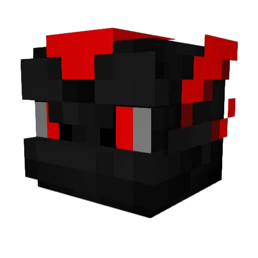 Feerone Minecraft avatar head, 3D render