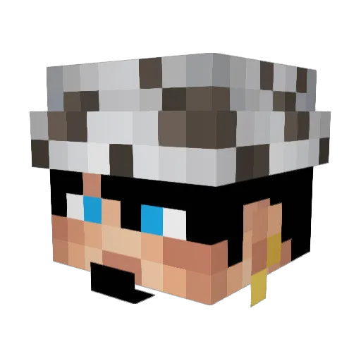 FeerthsZ Minecraft avatar head, 3D render