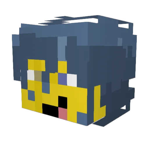 FeetLicker721 Minecraft avatar head, 3D render