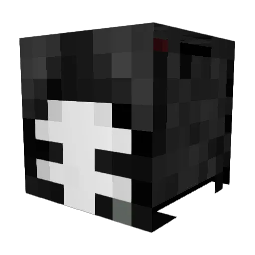 Feez04 Minecraft avatar head, 3D render