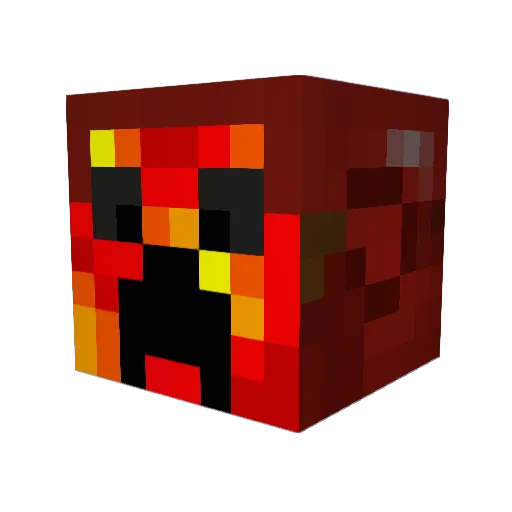 FehlerPlay Minecraft avatar head, 3D render