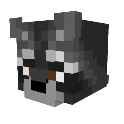 Fehurmar19 Minecraft avatar head, 3D render
