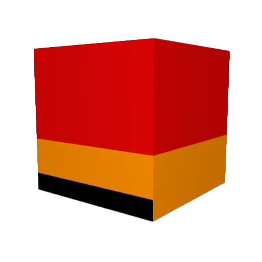 FeiFrog Minecraft avatar head, 3D render