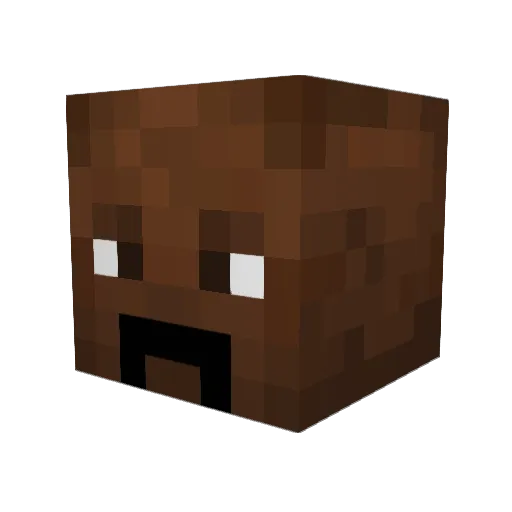 Feireezy Minecraft avatar head, 3D render