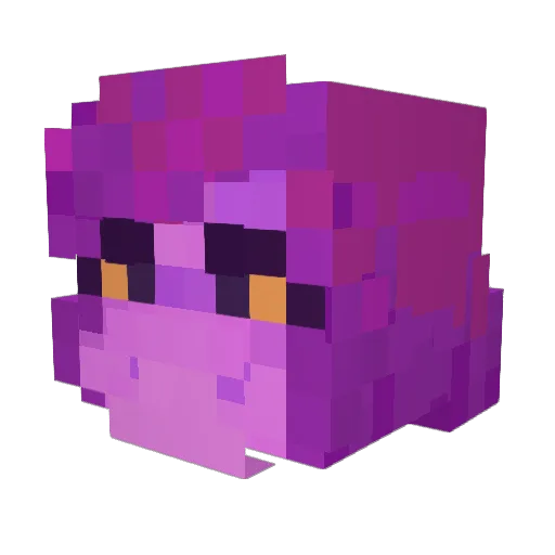 FelFem Minecraft avatar head, 3D render