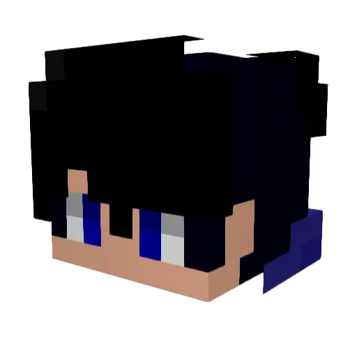 FelPlayer03 Minecraft avatar head, 3D render