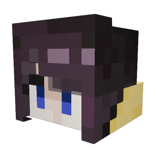 Feldspar0225 Minecraft avatar head, 3D render
