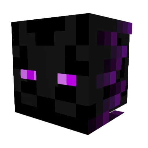 Felefelefele Minecraft avatar head, 3D render