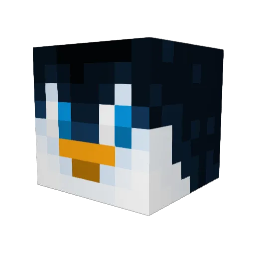 FeliXeraks Minecraft avatar head, 3D render