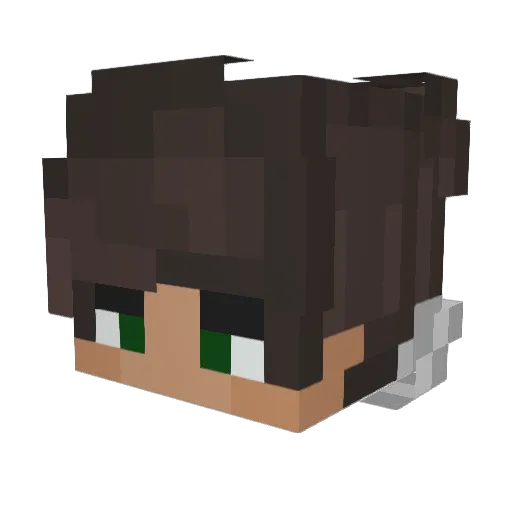 Felim_ Minecraft avatar head, 3D render