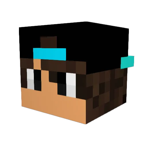 FelipeBS2002 Minecraft avatar head, 3D render