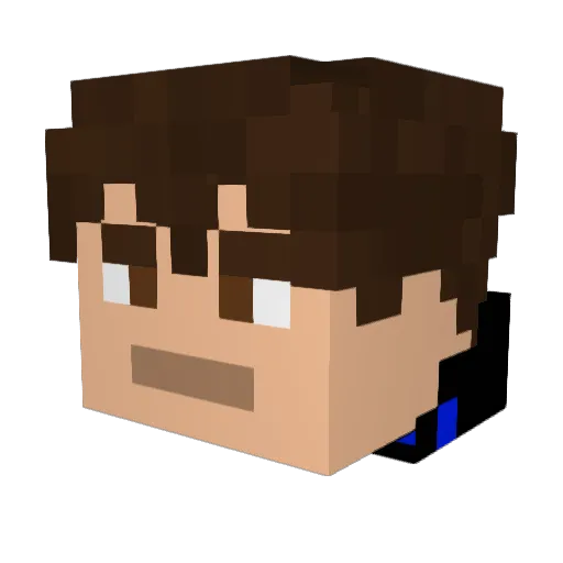 FelipeBorsato87 Minecraft avatar head, 3D render