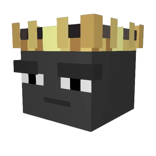 FelipePro9087 Minecraft avatar head, 3D render