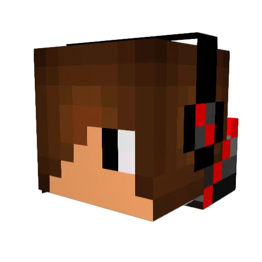 Felipe_Killer_Br Minecraft avatar head, 3D render