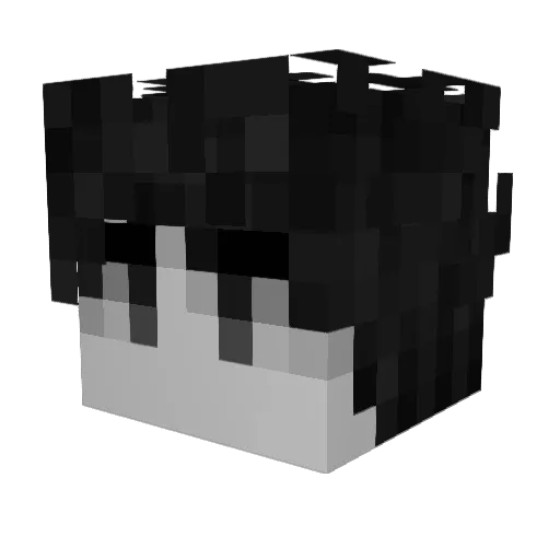 Felipedgm Minecraft avatar head, 3D render