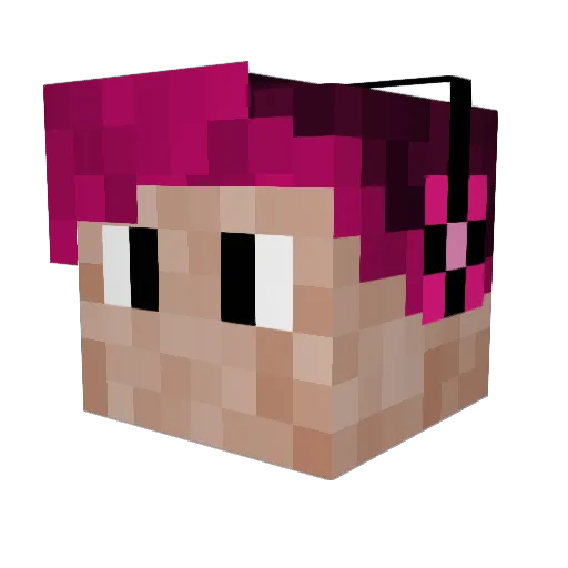 Felipetoja1 Minecraft avatar head, 3D render
