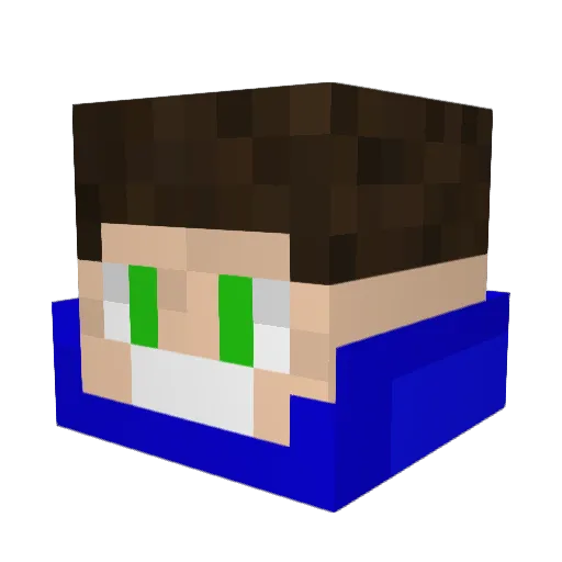 Felipinho04 Minecraft avatar head, 3D render