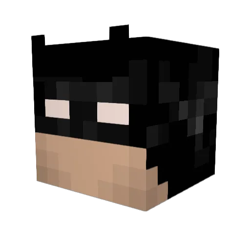 Felipoide21 Minecraft avatar head, 3D render
