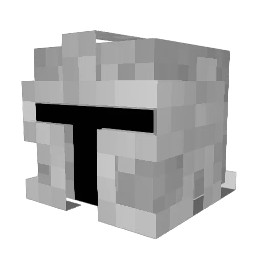 Felix2004x Minecraft avatar head, 3D render