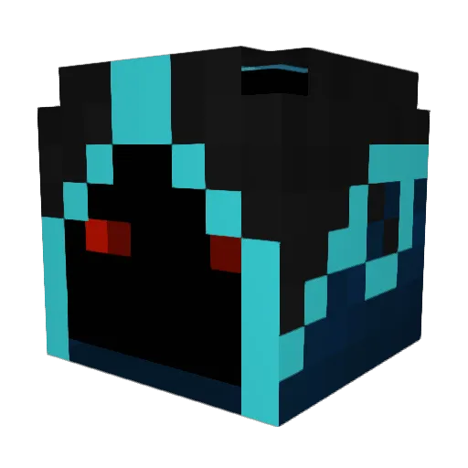 Felix2990 Minecraft avatar head, 3D render