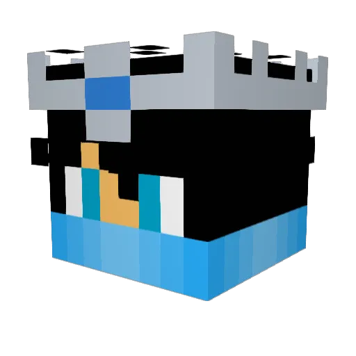 FelixA2002 Minecraft avatar head, 3D render