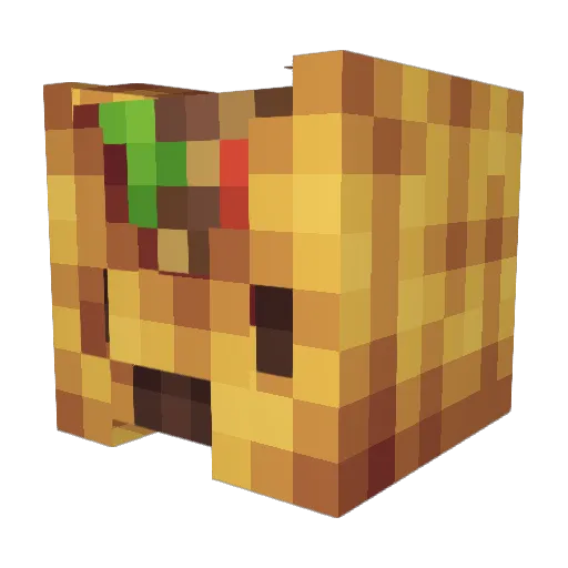 FelixB02 Minecraft avatar head, 3D render