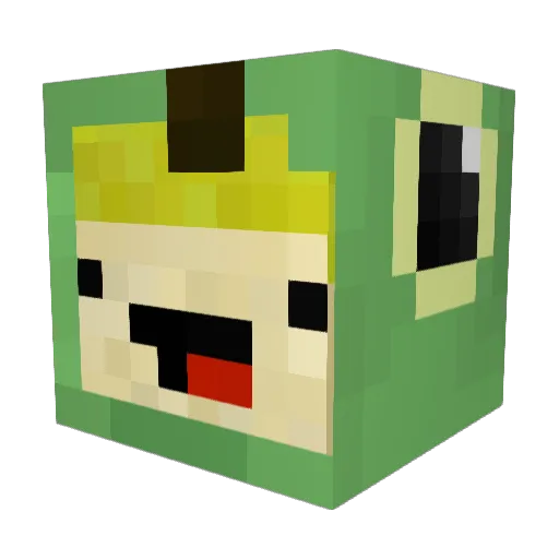 FelixLeonard2003 Minecraft avatar head, 3D render