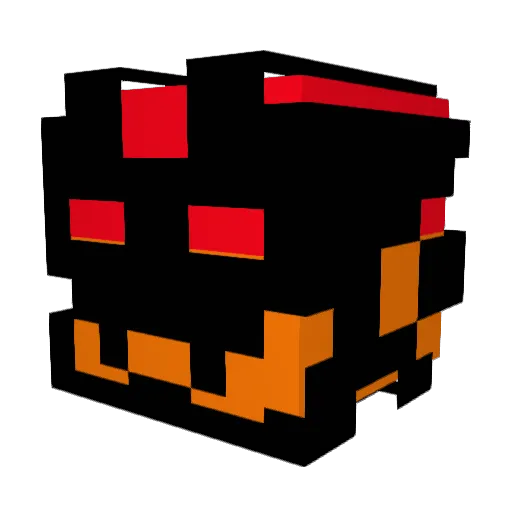 FelixThil Minecraft avatar head, 3D render