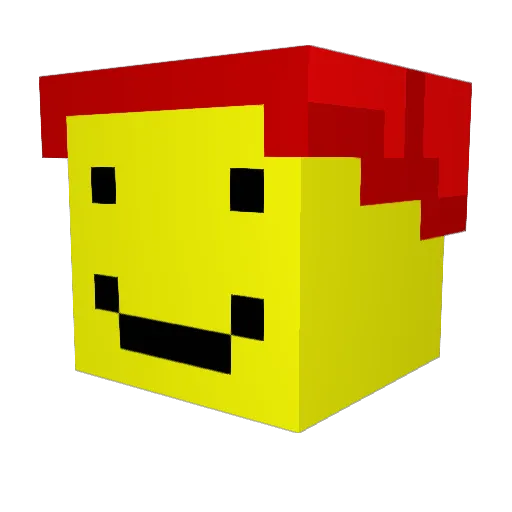 FelixVogi Minecraft avatar head, 3D render