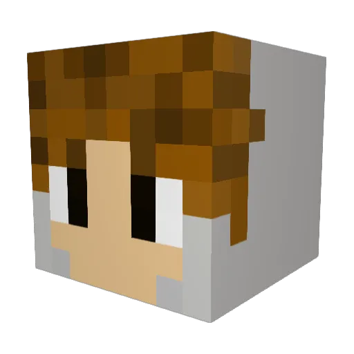 Felix_Juliushnvr Minecraft avatar head, 3D render