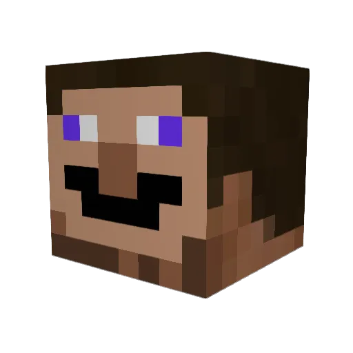Felix_Maier Minecraft avatar head, 3D render