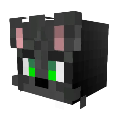 Felix__G Minecraft avatar head, 3D render