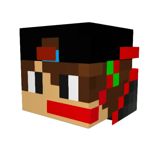 Felix__mc Minecraft avatar head, 3D render