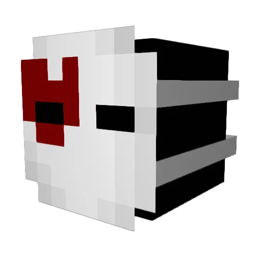 FelixoDerKing Minecraft avatar head, 3D render