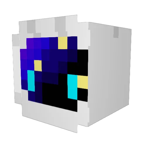 Felixtiger1 Minecraft avatar head, 3D render