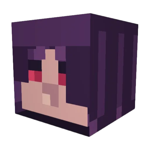 FellSlander Minecraft avatar head, 3D render