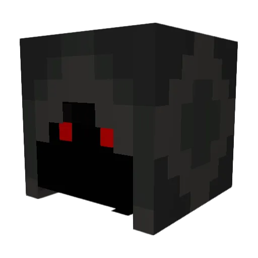 Felloso Minecraft avatar head, 3D render