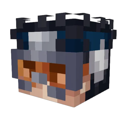 FelonOfdeTroyt Minecraft avatar head, 3D render