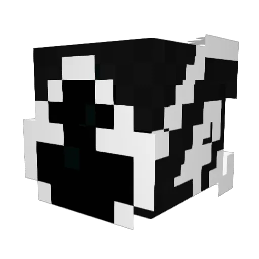 Felox198 Minecraft avatar head, 3D render