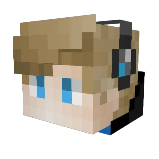 Feltonsafc Minecraft avatar head, 3D render