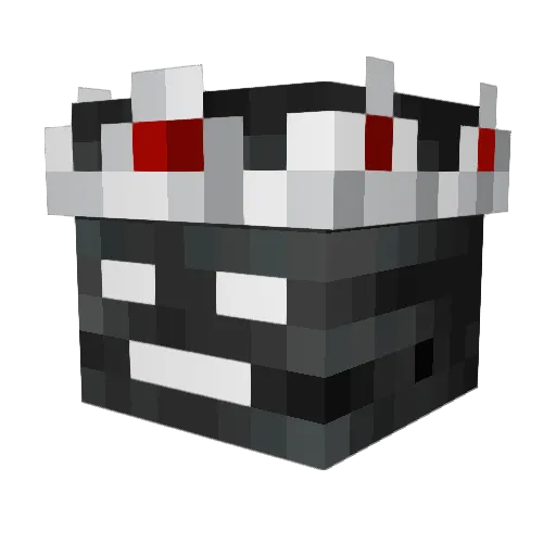 FeluxeXX Minecraft avatar head, 3D render