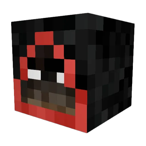 Felype2002 Minecraft avatar head, 3D render