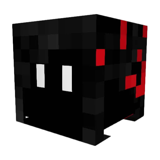 Female_Chonk Minecraft avatar head, 3D render