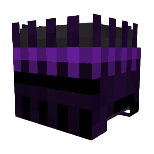 Femboi247 Minecraft avatar head, 3D render