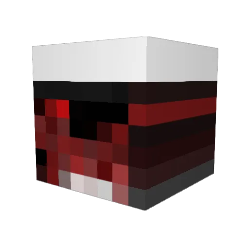 FemboiCarti950 Minecraft avatar head, 3D render